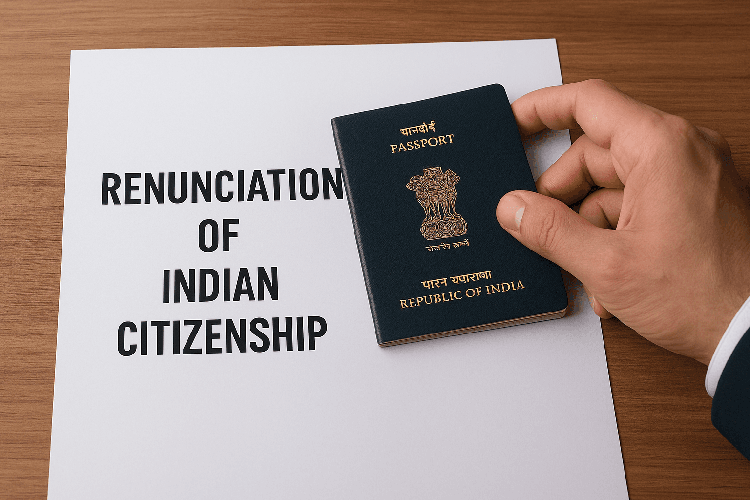 Renunciation of Indian Citizenship